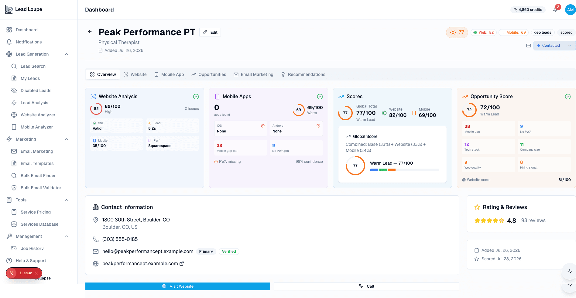 Enterprise onboarding workspace overview